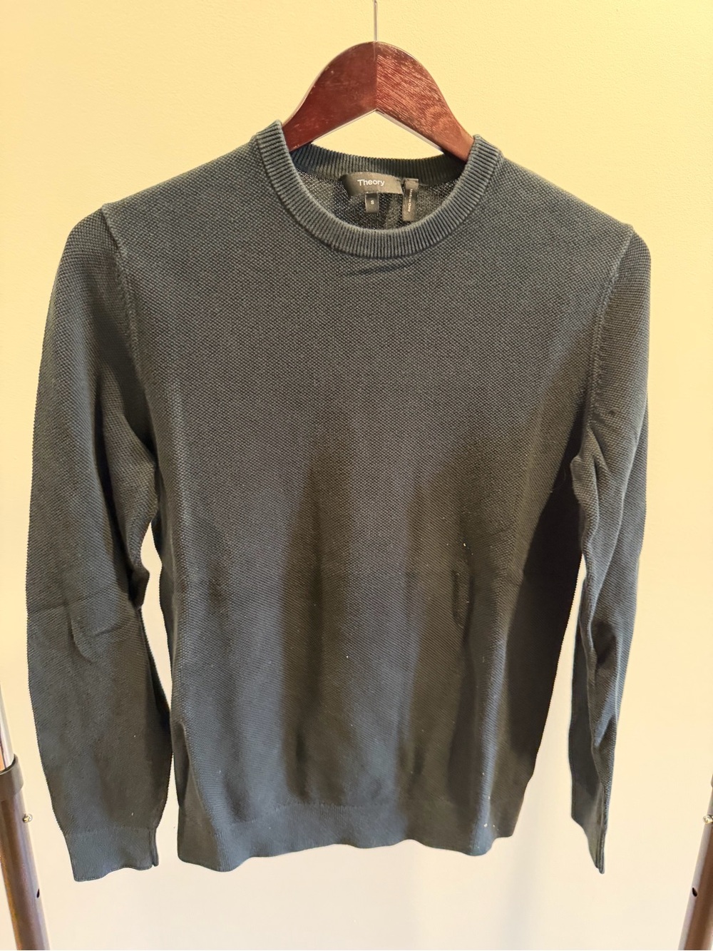 Theory Men's Crewneck Sweater in Olive